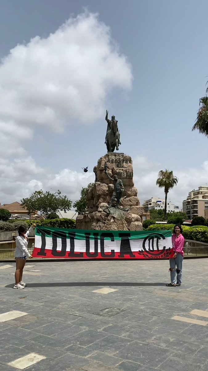 TrapoViajero's tweet photo. El #TrapoViajero ya esta en 📌 Mallorca, España 🇪🇸! Mañana arrancamos con ILUSIÓN intacta, todos juntos como en familia, levantaremos la 11🏆 Vamos @TolucaFC, ¡Sí se puede!
#TolucaFC #TolucaMiMasGrandeAmor #TrapoViajero #chorizopower #Mexico #DiablosTwitteros #OrgulloYTradicion https://t.co/WRg0B6XVUc
