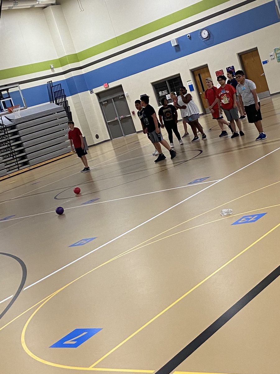 BreannaBea's tweet photo. Students playing games together for POWER Camp field day! #LastDayFun #SummerAtGIPS @GIPublicSchools https://t.co/eWe0gh2Rj3