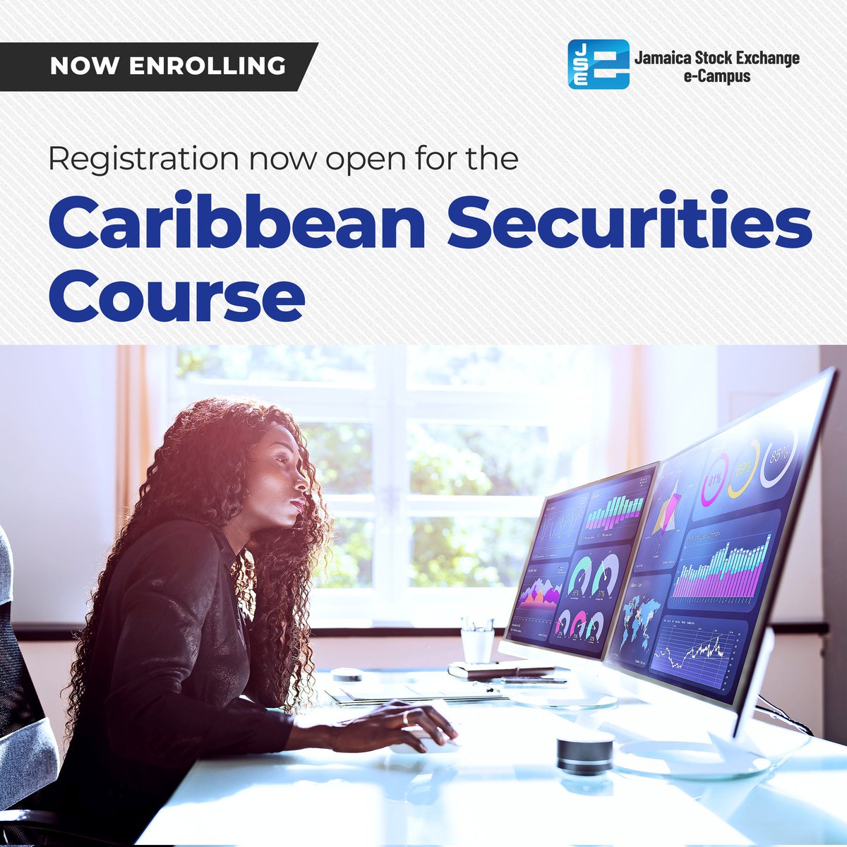 CampusJSE's tweet image. Registration for our next intake for the Caribbean Securities Course is in full swing!

Visit this link to secure your space: bit.ly/caribbeansecur….

📱 876-967-3271
📩 jseecampus@jamstockex.com

Level up your investment skills!

#JSEeCampus
#FinLit
#FinanceCourse