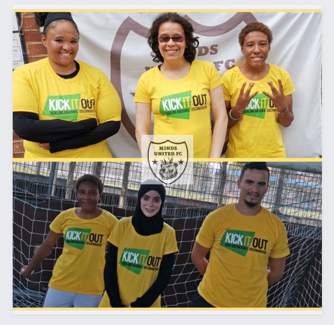 We support the <a href="/kickitout/">Kick It Out</a> cause at our club and at our #footballtherapy sessions #takeastand #tacklingracism #DiversityandInclusion