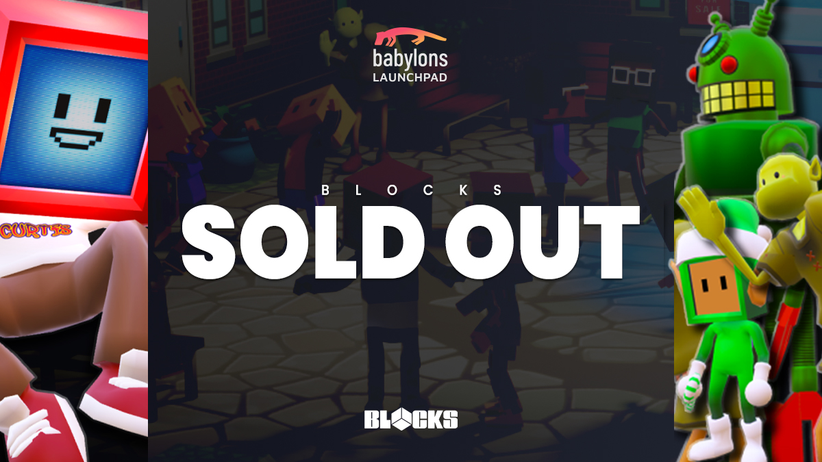 SOLD OUT in bear market? WHY NOT!

🎯 @join_blocks IDO is sold out!

🙏 Big thanks to our community to make it happen 🙏