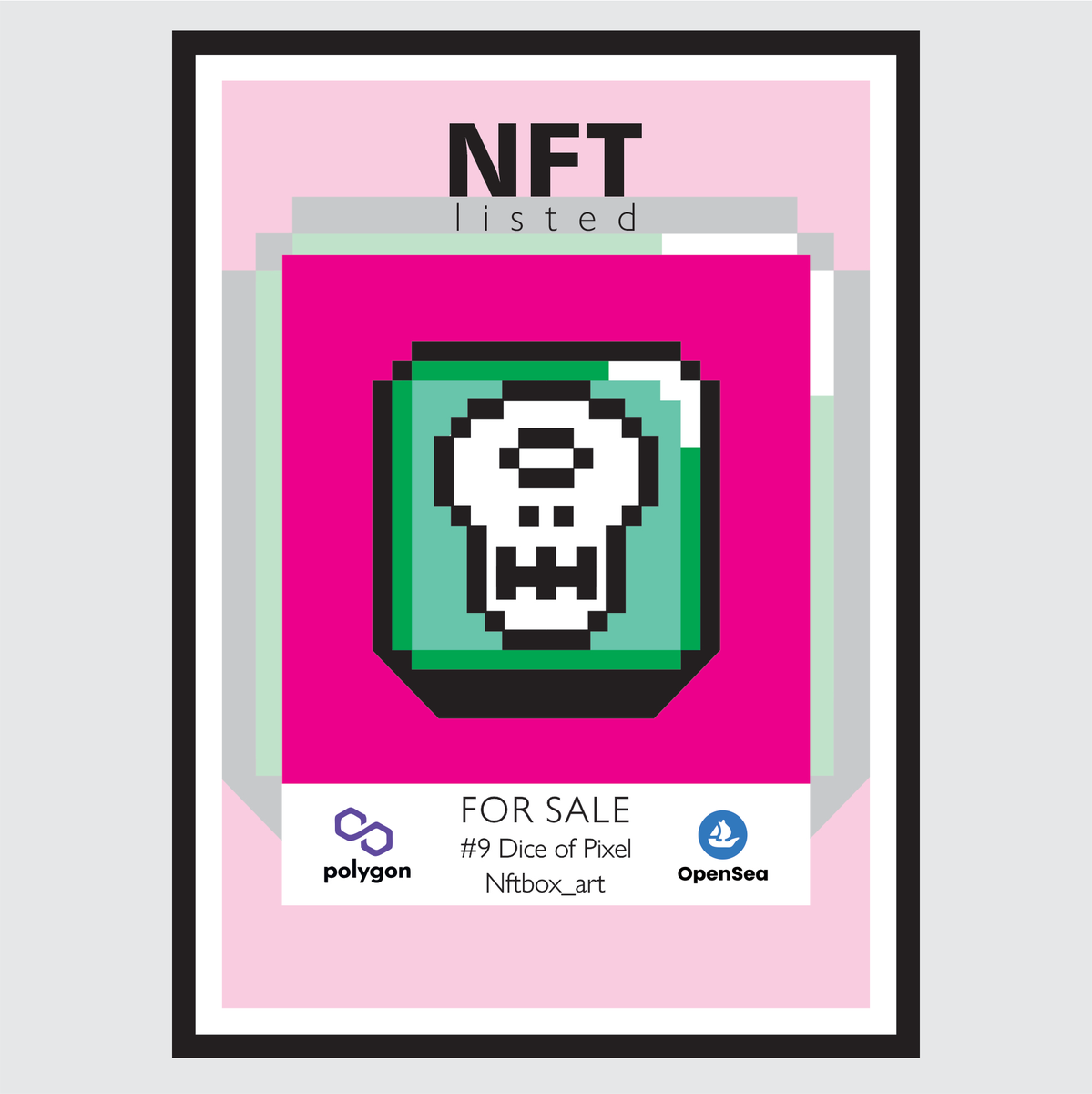 Nftbox_art's tweet photo. #9 For Sale!

https://t.co/BJeaL6kBzB

#nft #nfts #nftart #nftcollector #nftartist #nftcommunity #opensea #nftartwork #digitalart #btc #dice #cube #thecube #eth #crypto #bitcoin #nftdrop #metaverse #polygon https://t.co/qvmSMYHSBu