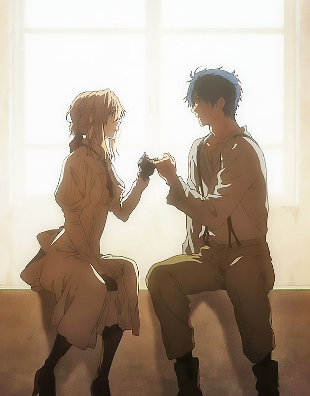 shojopicture's tweet image. Anime : Violet Evergarden (Movie)