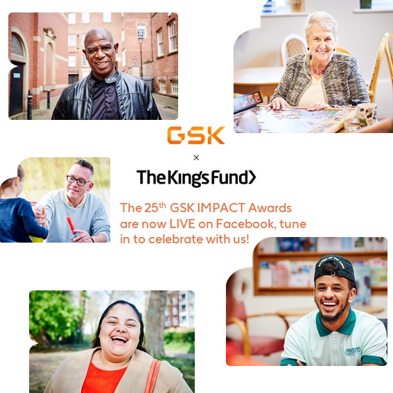 LIVE NOW on Facebook celebrating the amazing winners of the #GSKIMPACTUK Awards - come and share the great work of your favourite.

 👉 https://t.co/4NQGi7yz9F https://t.co/1rYWeYCE2N