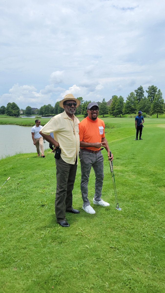 milesofgiving's tweet photo. Had so much fun at the Thomas Miles Golf Classic with @nephewtommy!

Go to https://t.co/V5cYPrmLxm to get more insight on how we plan to help the community and veterans in NOLA.

#TMEWeekend #TMEWeekend2022
#milesofgiving #milesofgivingfoundation #nola #neworleans #golf https://t.co/UdHCptb99C