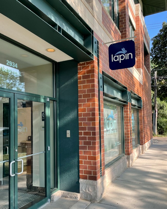 📣  Reminder of our location in Evanston.  Look for our new hanging sign!

We’ve opened a drop-off &amp; pickup location at 2934 Central Street.

Now there is a Lapin location serving the north shore, w/ daily shuttles of computers to/from our flagship Lincoln Park repair center.