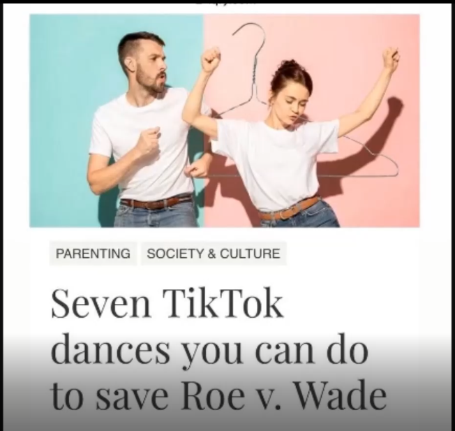 scader_'s tweet photo. We all know why the USA is trying to take down TikTok. They are scared of the renegade bringing back abortion rights https://t.co/LFvZc9HHW1