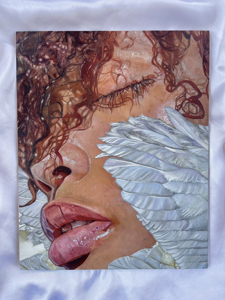 JasminReneeArt's tweet photo. “Mysterium Fascinans”

Oil on wood, 2022 https://t.co/D0T4y6pWqm