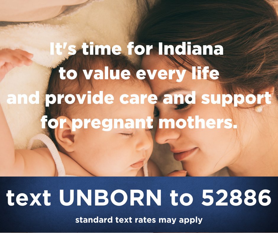 nci4life's tweet photo. It's time for Hoosiers to come together to protect the unborn and support pregnant mothers in Indiana. https://t.co/WgQG4AMx2W