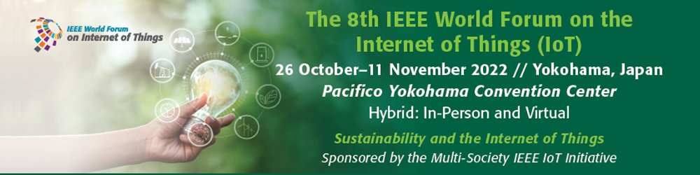 The IEEE World Forum on IoT will now be receiving and accepting Late Technical Paper Submissions with a deadline of July 11th, 2022. For info, wfiot2022.iot.ieee.org #ieee #iot #iiot #internet #internetofthings #networking #sustainabilty #climate