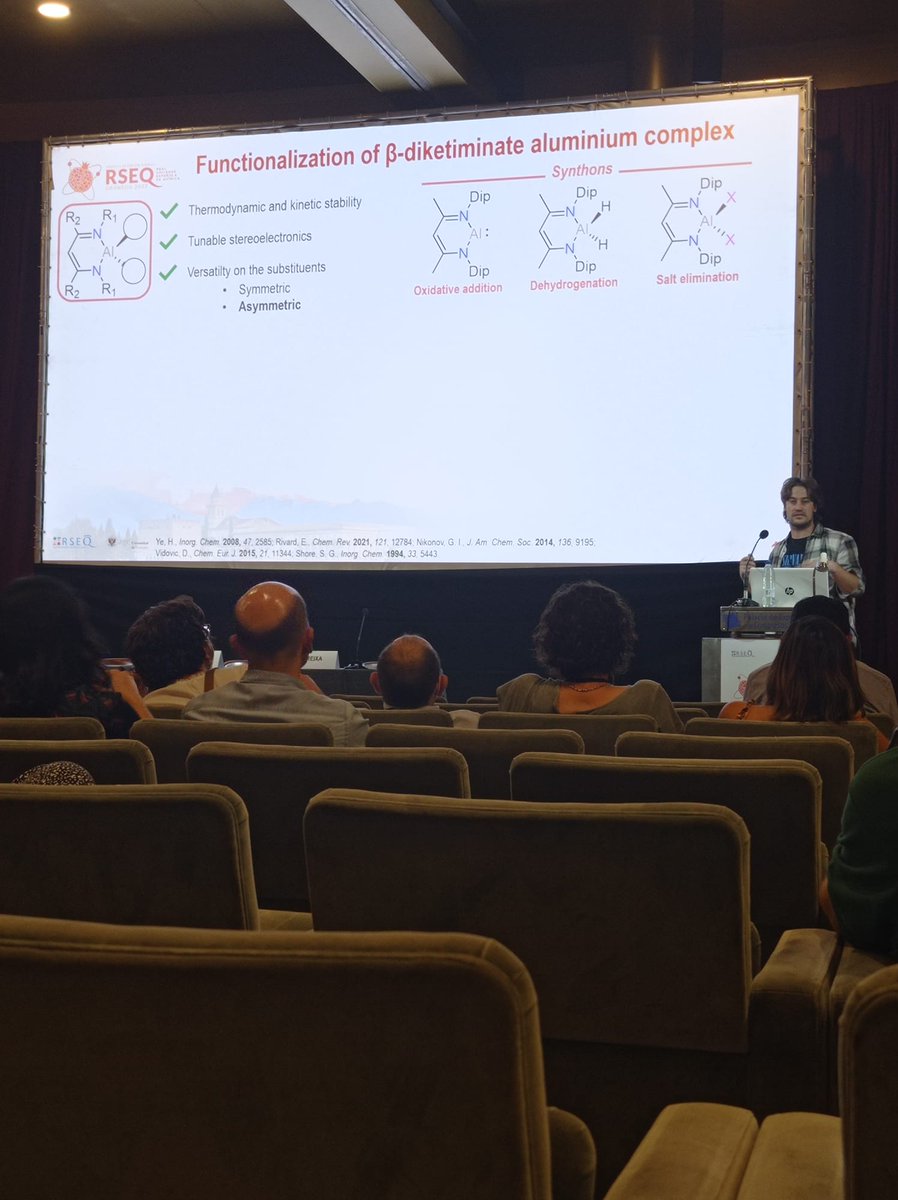 Very happy to have shared our research in @BienalGranada22 . Thanks to the Organometallic Chemistry committee to give me the chance to do a flash presentation. #BienalRSEQ2022 @ICCGroup2 @pesalse