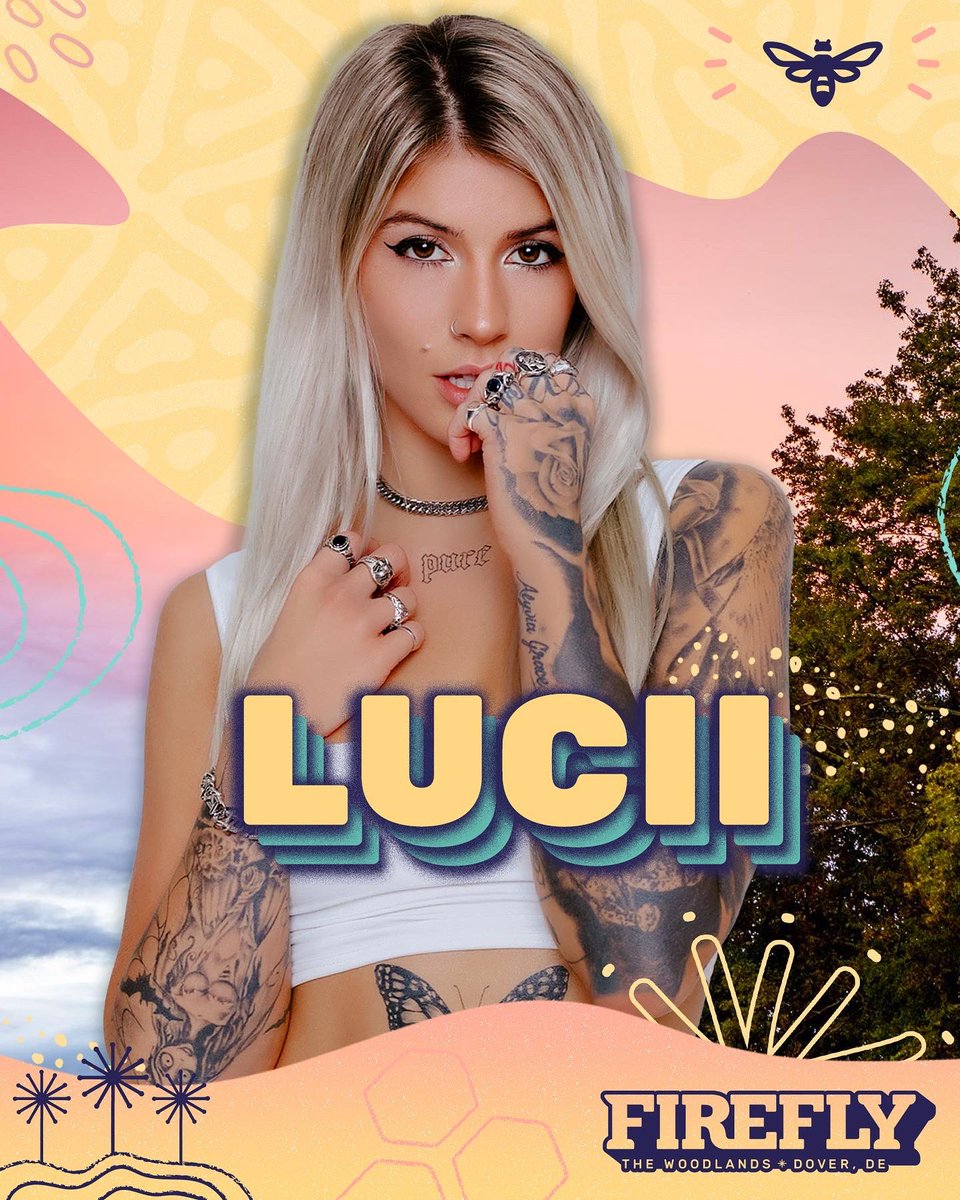 Luci_officialxo's tweet photo. Join me at Firefly Festival this September! I’m giving away a pair of passes to an amazing weekend of music, and want you to be there! 
Retweet this w the text “send me to firefly to see Lucii, and you’re entered!” https://t.co/FeM0zcYDgT