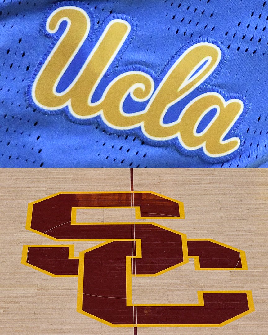 espn's tweet image. Breaking: USC and UCLA are considering leaving the Pac-12 for the Big Ten as early as 2024, a source confirmed to ESPN.

The news was first reported by San Jose Mercury News. es.pn/3nsfkXh