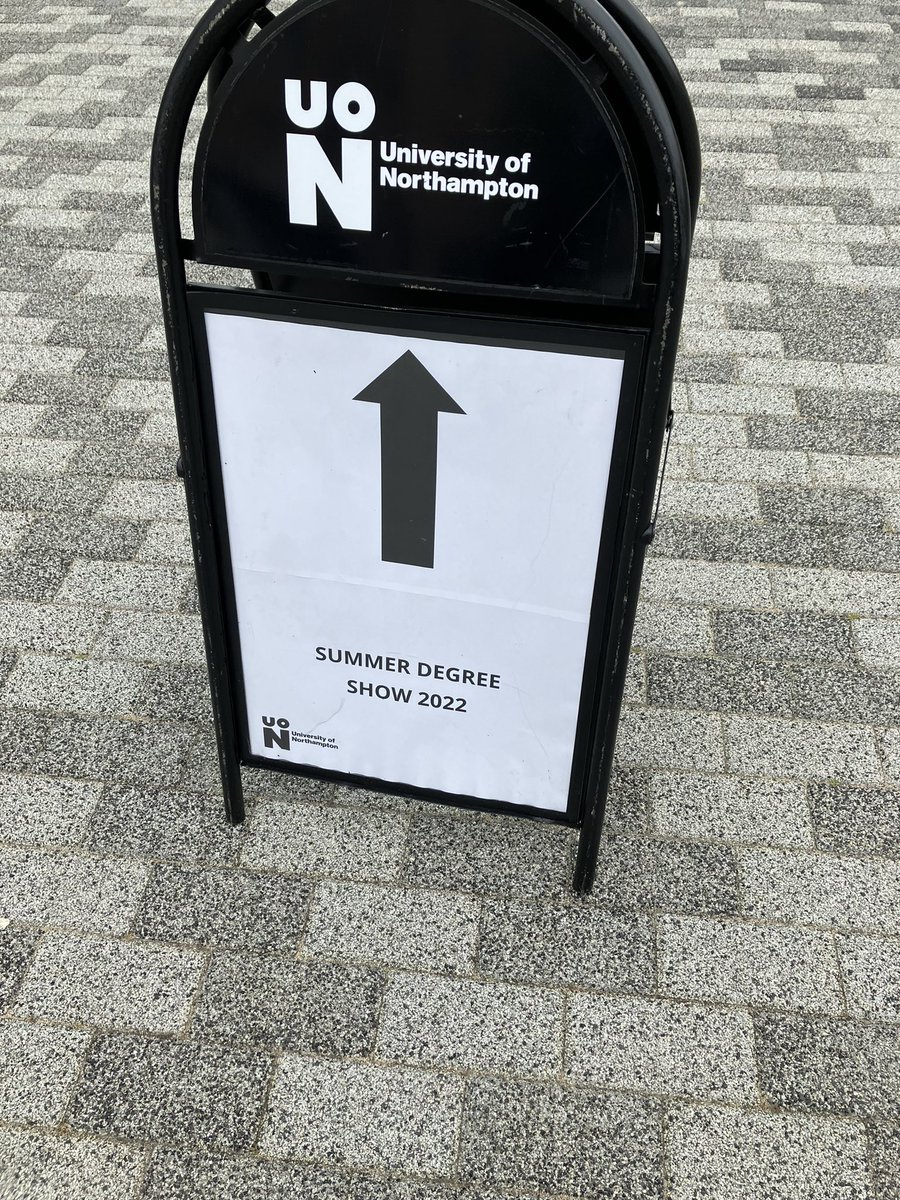 media_uon's tweet image. We are all set up for tonight’s @UniNorthants degree show showcasing our @media_uon final year student work #UON