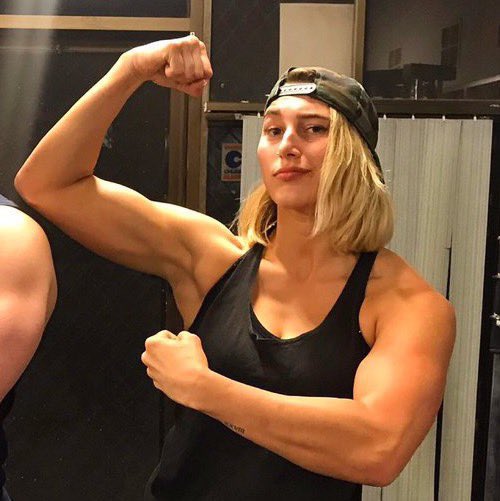 Muscular woman of the day is Rhea Ripley