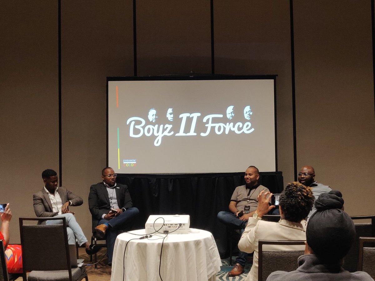 @Boyz2Force droppings bars of knowledge at #dreamincolor22 #DreaminInColor22 #Salesforce