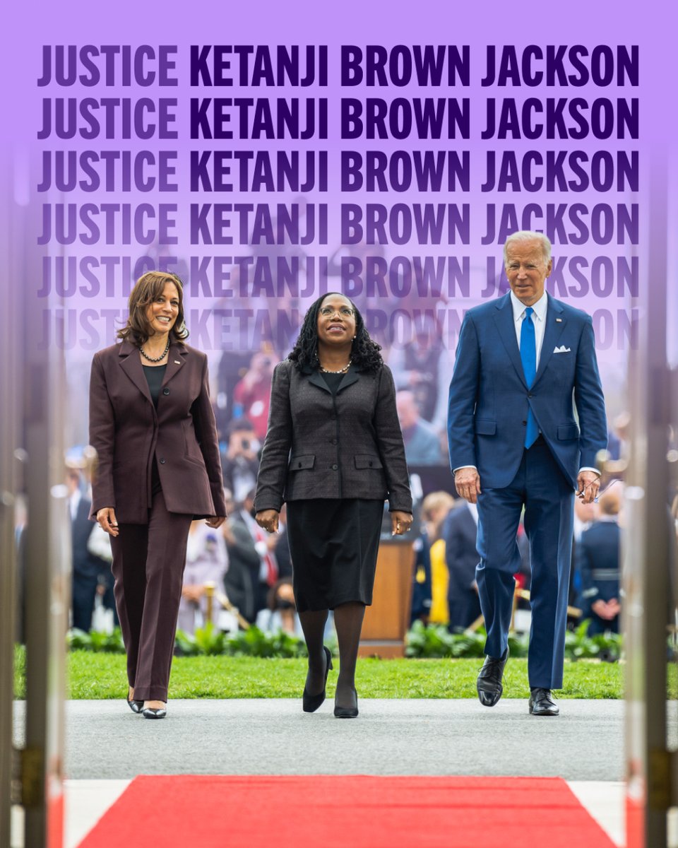GailWaldby's tweet photo. Justice Ketanji Brown Jackson.
#aJusticeForAll https://t.co/h7UdcNV31s