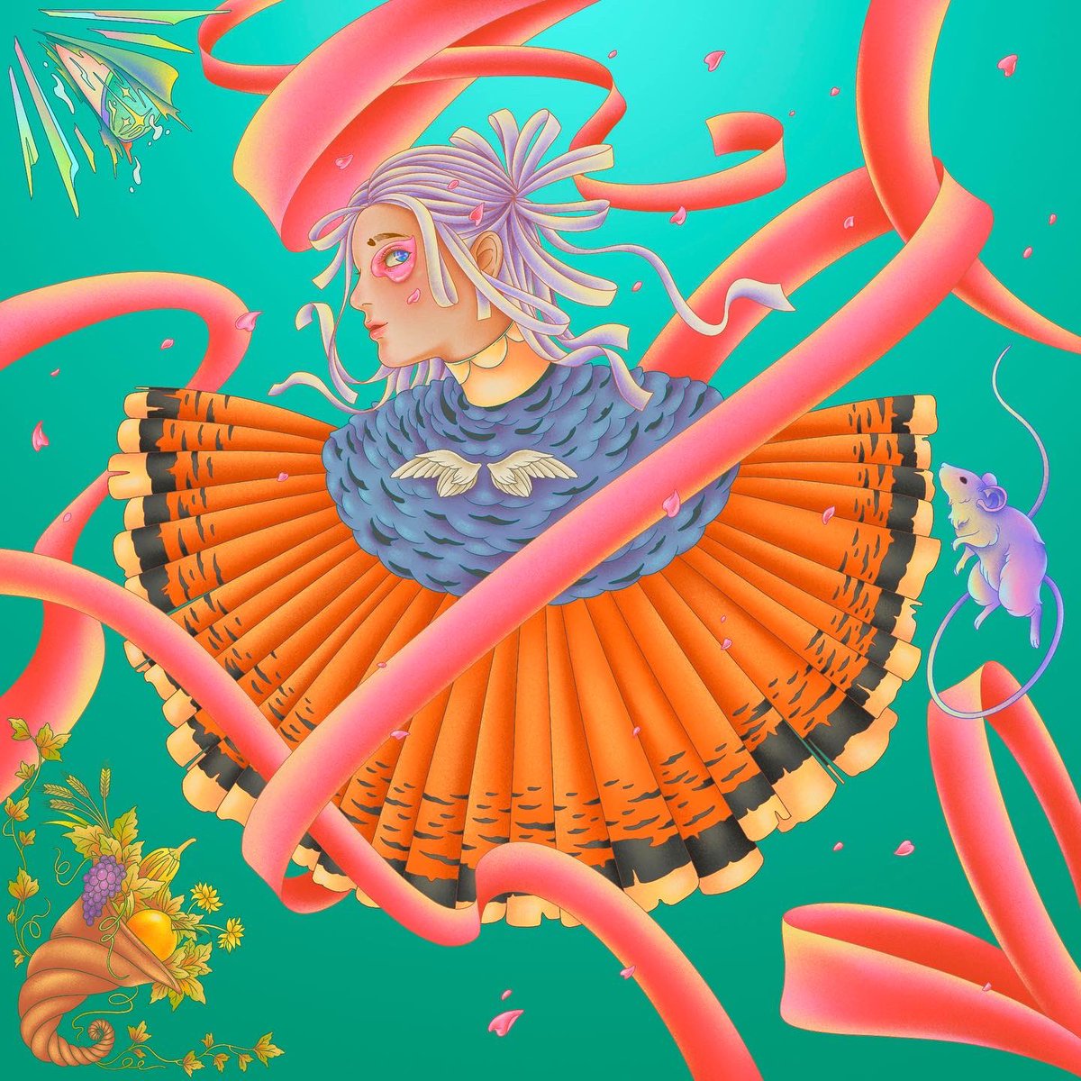 I am thrilled to be a part of <a href="/TheDivisionSt/">Division St.</a> 'Visions of Flight' mission in spreading positivity and empowering women student athletes.⁣
⁣
ducksofafeather.xyz

#NFT #illustration #nftart #digitalart #NFTcollections