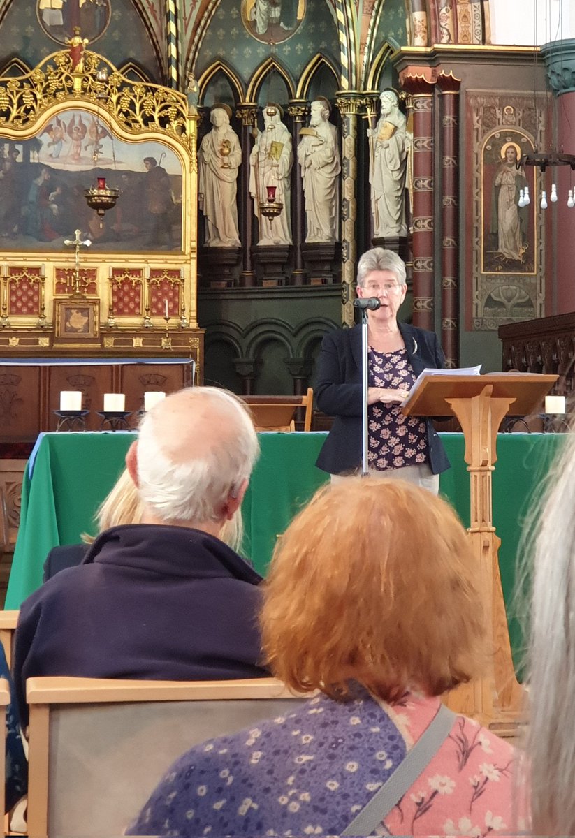 Grateful to <a href="/JaneHutt/">Jane Hutt</a> for informing us about the Nation of Sanctuary work and <a href="/WelshGovernment/">Welsh Government</a> commitment to supporting refugees. 

<a href="/CymruInterfaith/">InterfaithCymru</a> <a href="/CytunNew/">Cytûn - Eglwysi Ynghyd - Churches Togther in Wales</a>
