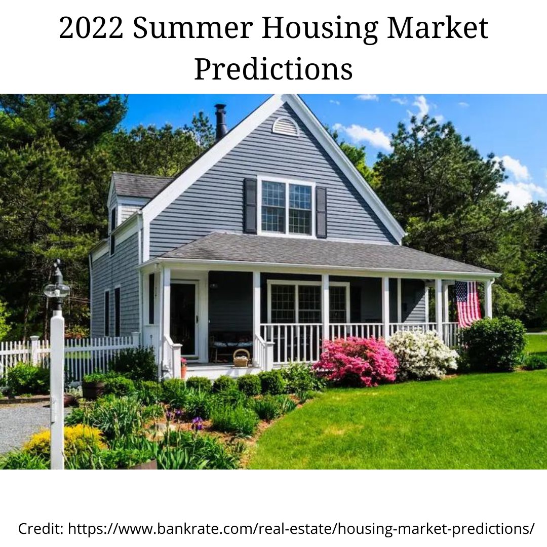 sjbroker's tweet photo. Curious how the real estate market will shake out this summer? Eager to learn if and how rates, buyer traffic and housing inventory will change before fall? Several experts have been asked for their summer housing market predictions. https://t.co/D2tDXzLLzW