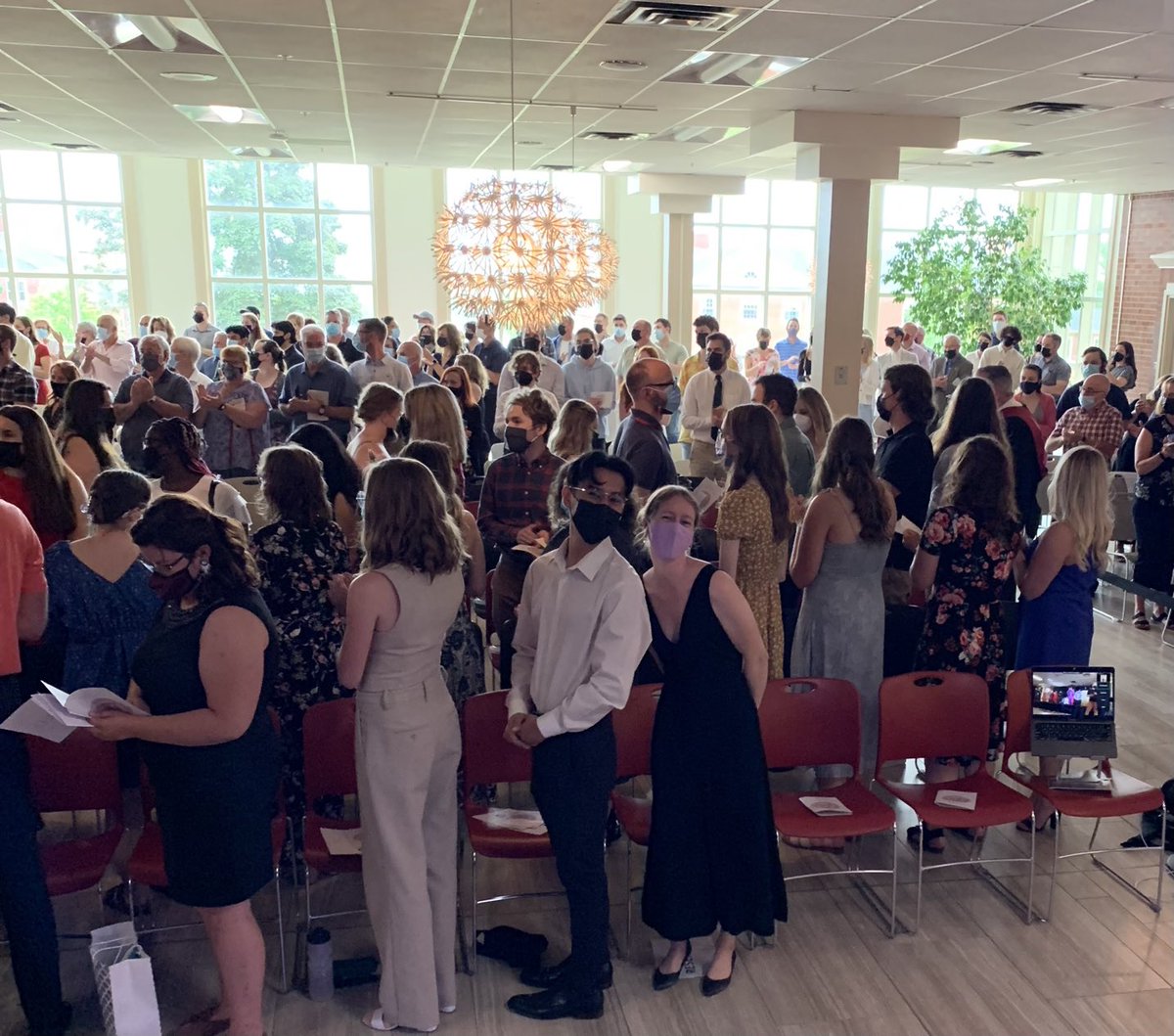 motherofjasper's tweet photo. And that’s a wrap! Congratulations to all our teacher candidates who received their torch pin today ⁦@UNBFFacultyofEd⁩  #teachersoftoday #greateducatorsstarthere ⁦@UNBFredericton⁩ ⁦@unbalumni⁩ https://t.co/4ChfJlneod