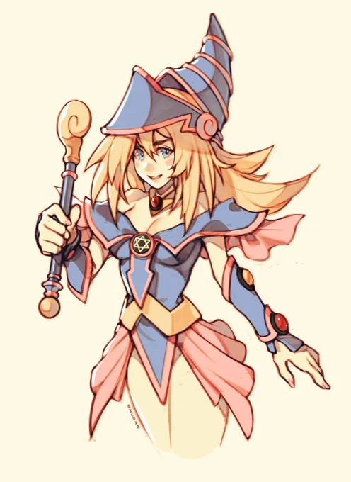 Dark Magician Girl (Yu-Gi-Oh) 💙✨ 