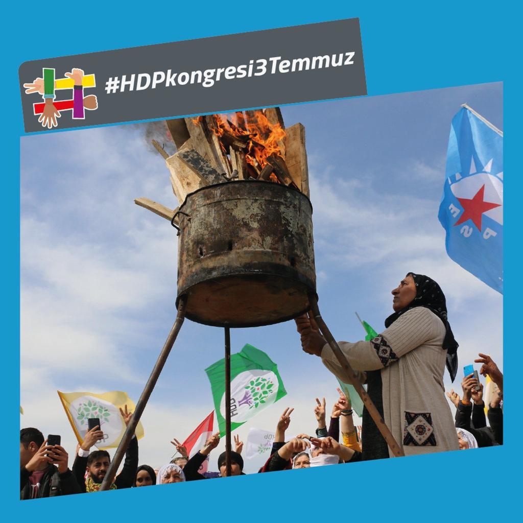 GenclikHdk's tweet photo. Mücadeleyi büyüterek gençlikle yeni yaşamı kurmaya, partimizle 3 Temmuz'a!

#HDPkongresi3Temmuz https://t.co/lohnVB850s