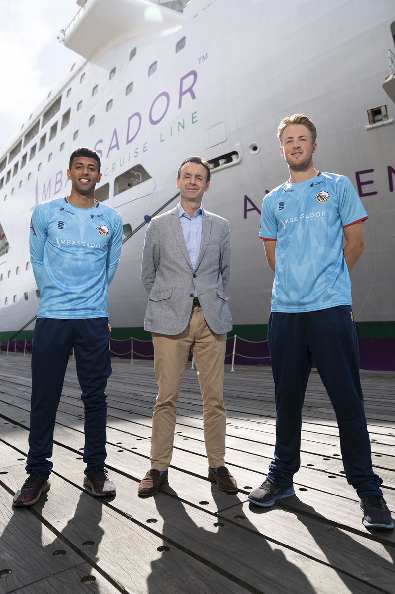 Very pleased to welcome <a href="/ambassadorcruis/">ambassadorcruiseline</a> to the Essex Cricket family and looking forward to growing the partnership over the next three years. 

Special thanks to <a href="/flufforfact/">Gordon Nardini</a> and the Ambassador team for inviting us on board for the partnership launch earlier this month.