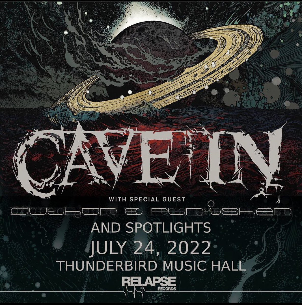 Spotlightsband's tweet photo. Pittsburgh!! We will be joining @authorpunisher and @cave_in_boston for an evening at @ThunderbirdMH Don’t miss out, get your tix now! ❤️‍🔥❤️‍🔥❤️‍🔥 (tickets available in our tree link 🤘🏼) https://t.co/umsni3mBKy