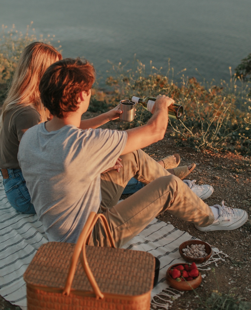 We have everything we need with a Climate+ tumbler and a view. ⁠
⁠
Our Climate Positive Collection boasts 25% less stainless steel, no new plastic, and a carbon footprint offset of 110%.