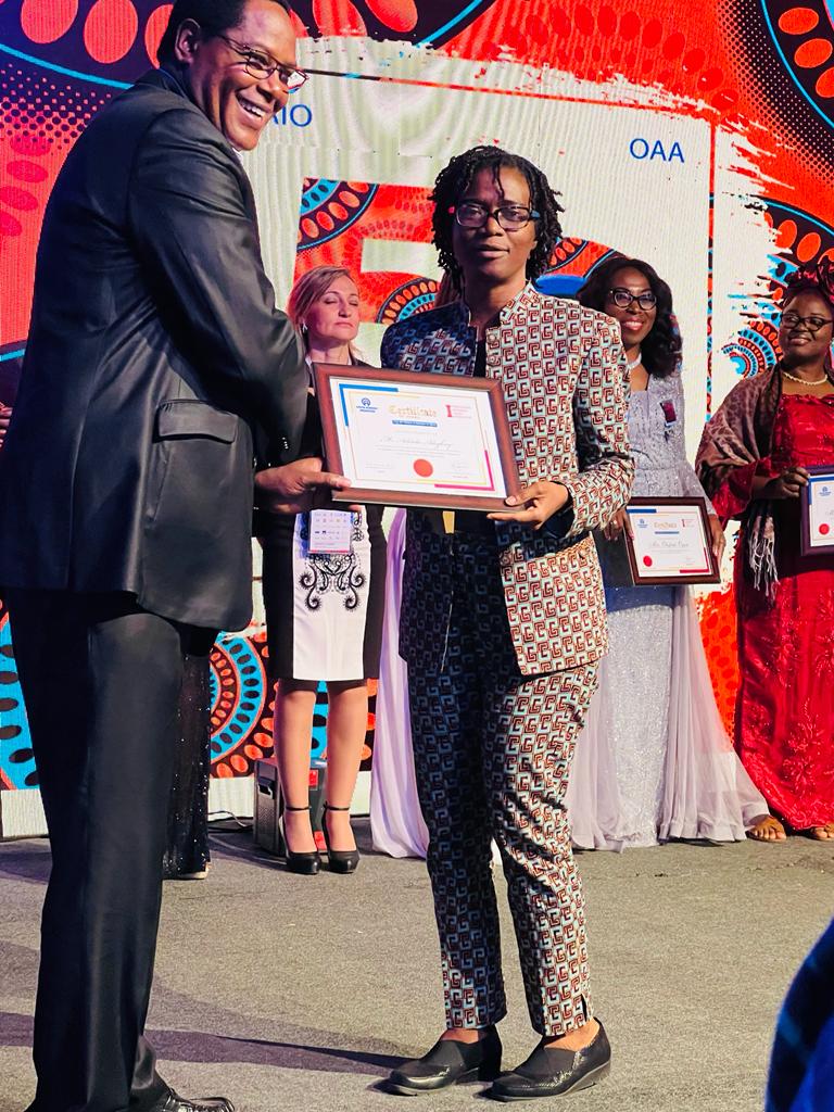LeadwayInsure's tweet photo. Another win in the bag.
Ms. Adetola Adegbayi, our ED, Technical Services, was prestigiously awarded as one of the top 50 Women in Insurance at the current AIO Conference in Nairobi.
Congratulations, Ms. Adetola Adegbayi. We wish you many more wins.
#Leadway #AIO #AIOConference https://t.co/UxlvesW47E