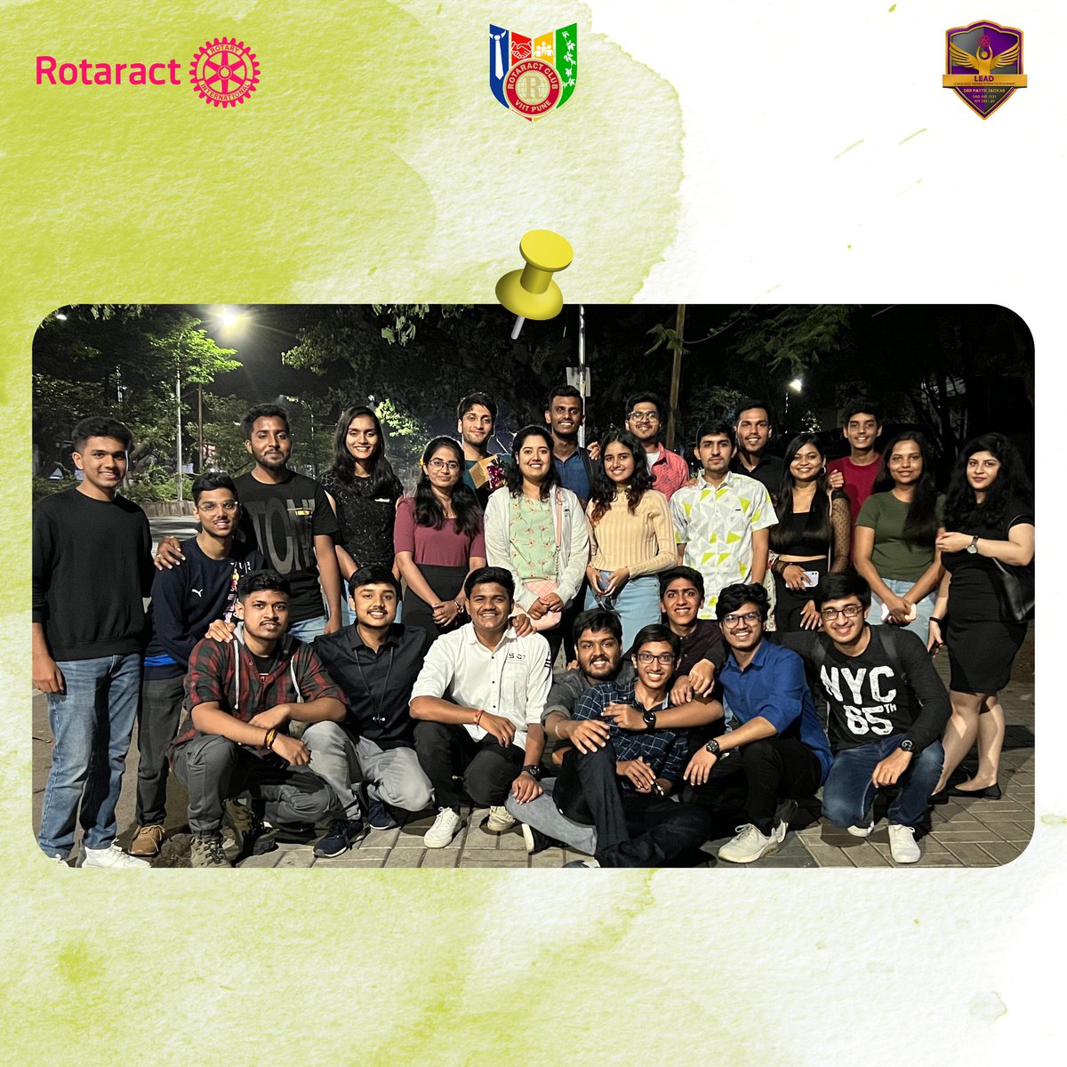 RotaractViit's tweet photo. We the Rotaract Club of VIIT organised a farewell party for our members. Party began with handover Ceremony.Our beloved president gave the an emotional farewell speech 🥺.
Party was followed by the dinner 😋.
And the most amazing RIY came to the end  with lots of emotions 🥺❤️!! https://t.co/9idt9JOtQa
