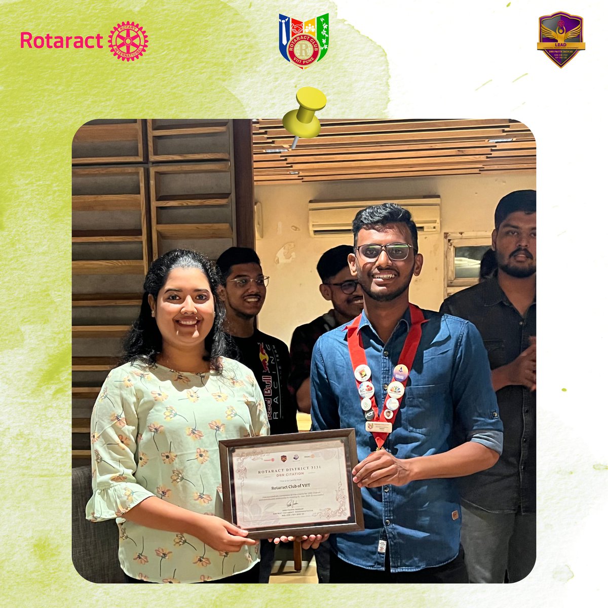 RotaractViit's tweet photo. We the Rotaract Club of VIIT organised a farewell party for our members. Party began with handover Ceremony.Our beloved president gave the an emotional farewell speech 🥺.
Party was followed by the dinner 😋.
And the most amazing RIY came to the end  with lots of emotions 🥺❤️!! https://t.co/9idt9JOtQa