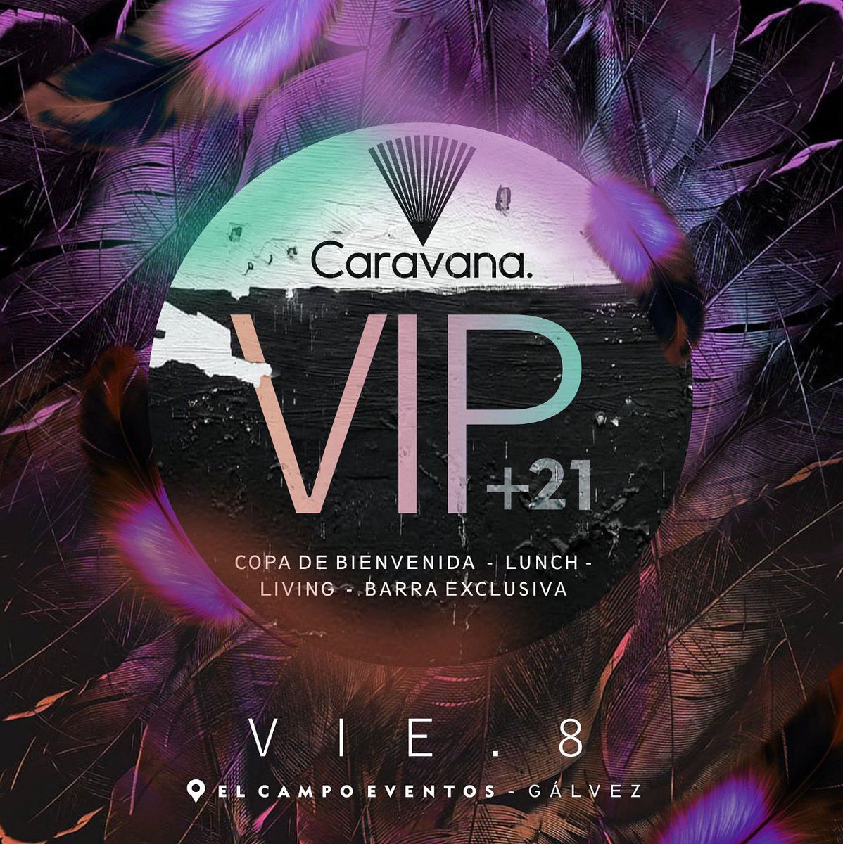 Caravana_galvez's tweet photo. •Caravana. VIP +21 
Este viernes 8 a partir de las 22:30hs te esperamos 
en nuestro Living Vip
🍸Copa de bienvenida
🫔Lunch 3 pasos de la mano de Perto Artesanal + Bocati
 •Ingreso Exclusivo , Barra de Tragos, Ambiente climatizado
+ Info al 3424 23-3421 o al 3404 41-1721 https://t.co/syYa10dGWS