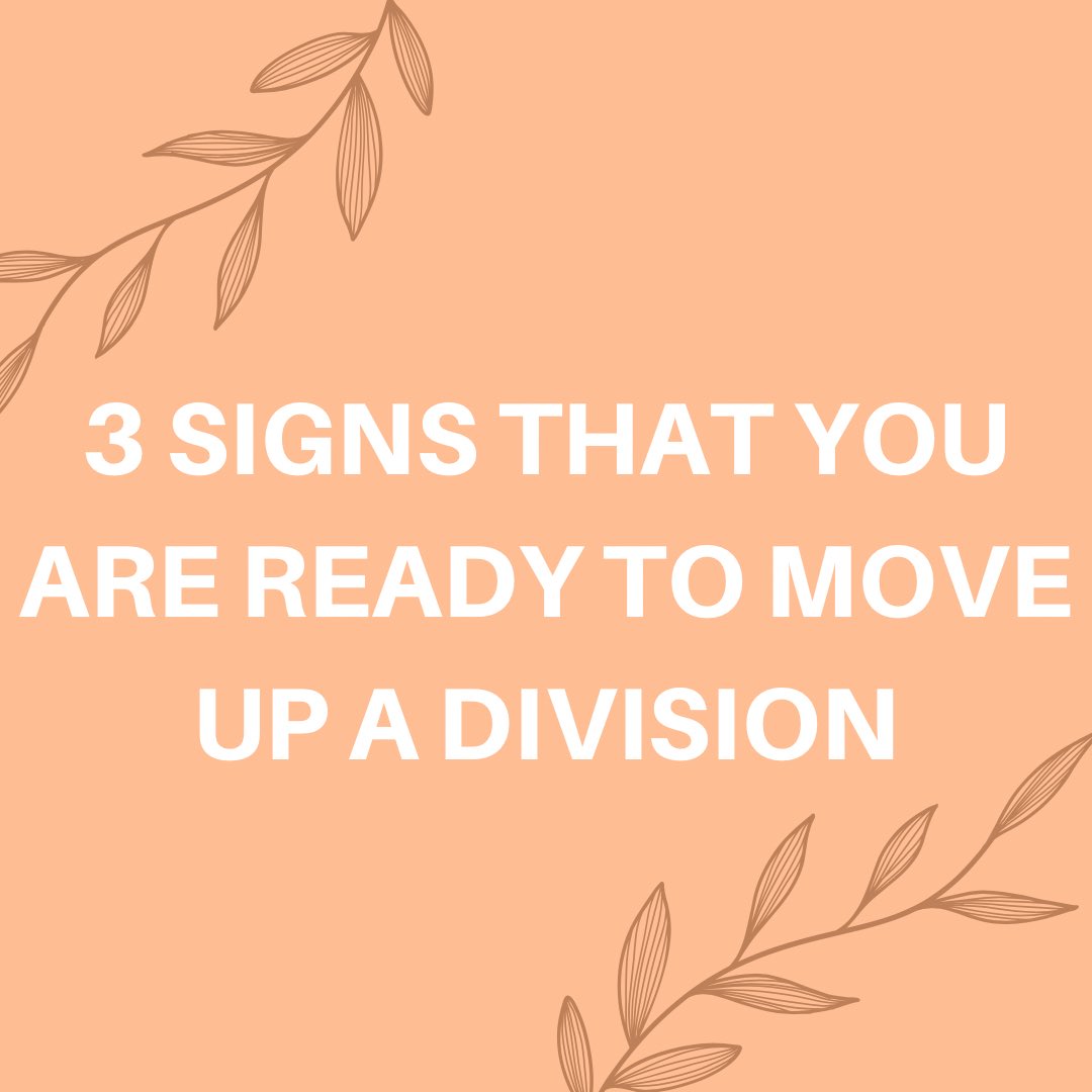 GirlsThrowToo's tweet photo. ⭐️ 3 signs you might be ready to move up ⭐️ https://t.co/6dQJP9FRtL