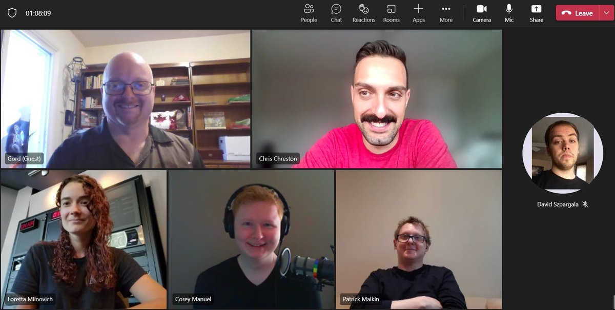 Just wrapped up a meeting with the 640 Toronto technical producers. A (rare) behind the scenes look at the team that makes our station sound the way it does!