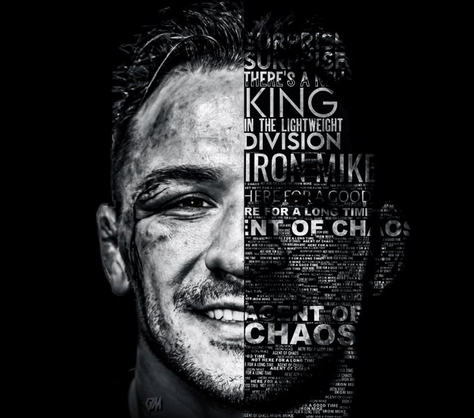RT @badassmma_: Iron Mike ⚔️ 
@MikeChandlerMMA 

#UFC #MMA #MMATwitter 