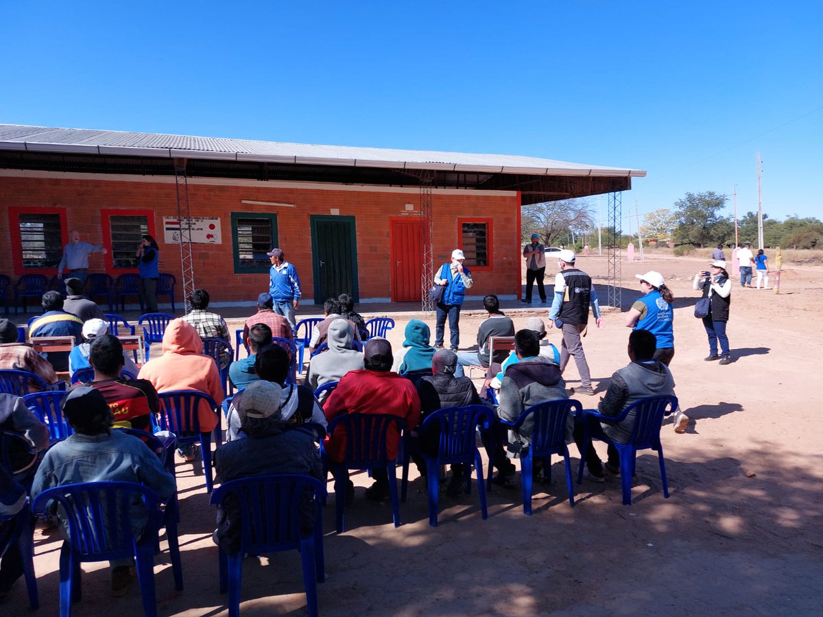 jmgomezPY's tweet photo. Recorrido trinacional en el Gran Chaco Americano visitando iniciativas con agencias de las NN.UU. involucradas en proyectos en la región
@UNEP #chaco

https://t.co/iC0D4Z2O2U https://t.co/zO3HKDuTFK