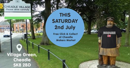 This Saturday we're at Cheadle Makers Market

Wobbly Bob has already got his Haaland tshirt but you can get yours too! 

Click and collect option available

Use promo code CHEADLEJULY22 on step 3 of the checkout at thegingerwigscitygifts.com

Hope to see you there!