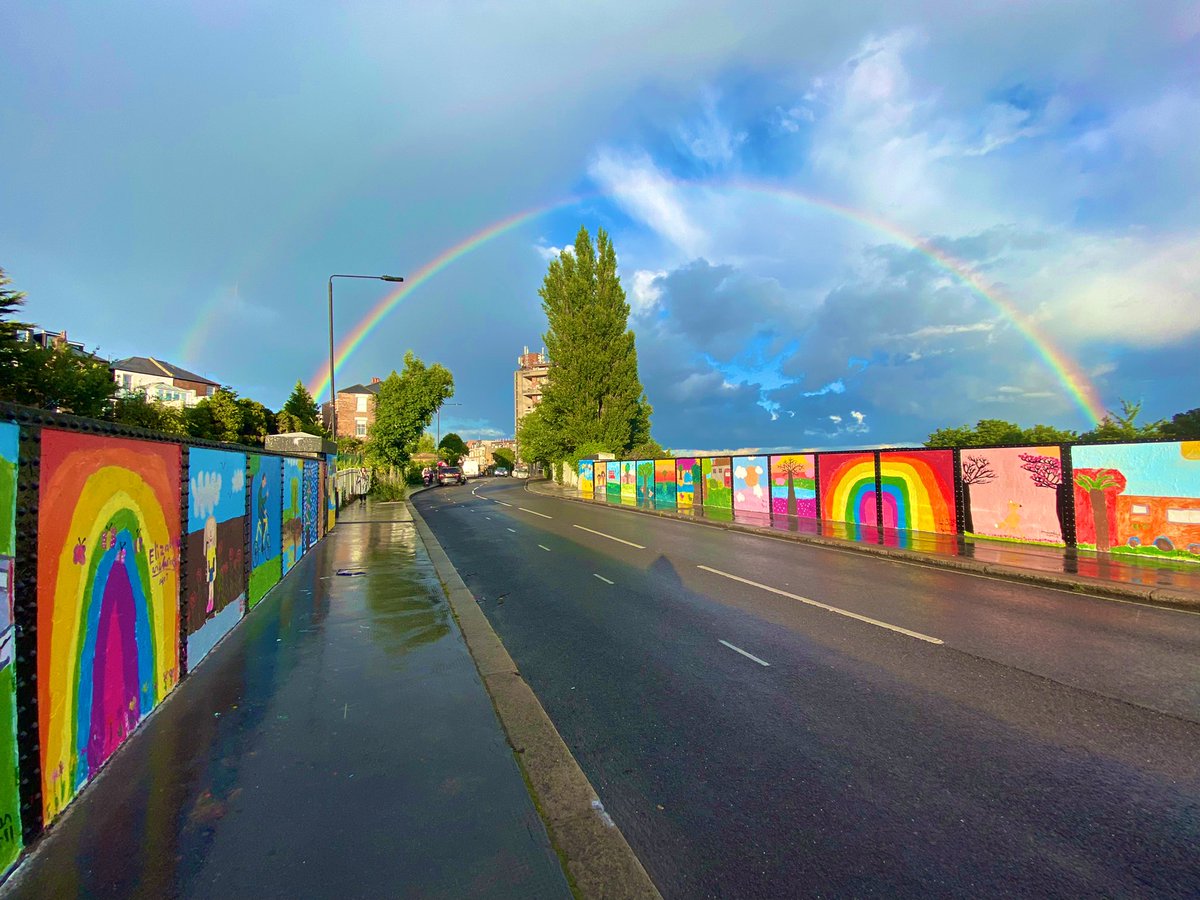 🌈 Rainbow Bridge 🌈 - How beautiful! <a href="/MillLaneBridge/">MillLaneBridgeProject2022</a>