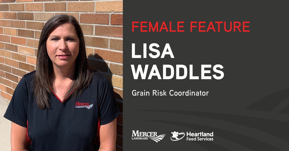 MercerLandmark's tweet photo. For our June #FemaleFeature, meet our Grain Risk Coordinator, Lisa Waddles. Lisa has been with us for 20 years!
Thank you, Lisa, for your many years of dedication! https://t.co/7eBz9JOPt3