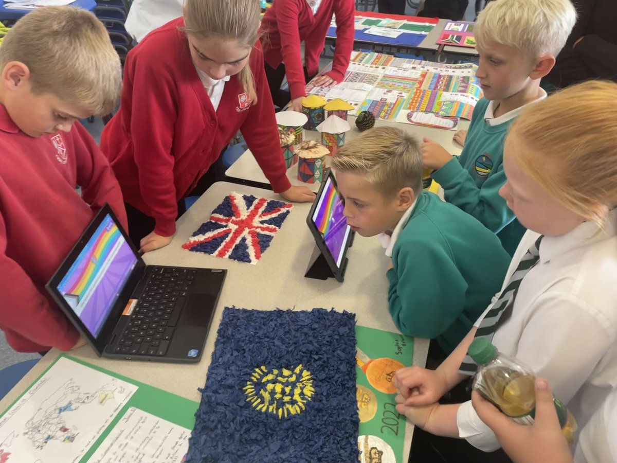 FforddDyffryn's tweet photo. Diolch @ysgoljohnbright for the warm welcome this morning! Thank you for hosting our Commonwealth Games Cluster Showcase #ClusterCollaboration #curriculumforwales https://t.co/csIb6ibK2E