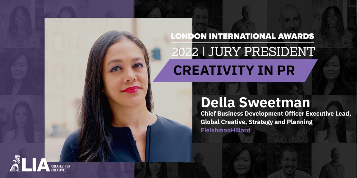 LIAawards's tweet photo. Meet the Inaugural Creativity In PR Jury! @della_sweetman @Fleishman @WeberShandwick @redhavas_uk @BCWGlobal @WeAreJL @whothehellisjj @EdelmanPR @KaranNovas @CHWAdvertising #LIAawards #CreatedforCreatives #Creativity #LIAjudging #awards View more info: https://t.co/AzRolGeg2L https://t.co/fSXv1TvdZm