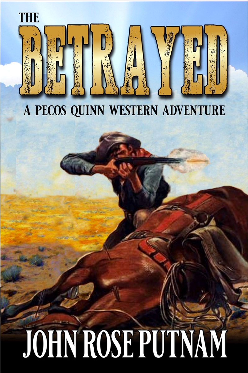 ❈THE BETRAYED❈ 
A Kindle Bestseller 

Left for dead, lost and confused, he drank too much. Until at last he had to know. What happened that day along the Pecos River? 

#Western #Action #Adventure 

amazon.com/dp/B08HSJBW9K 
99₵ or READ FREE ON KINDLE UNLIMITED