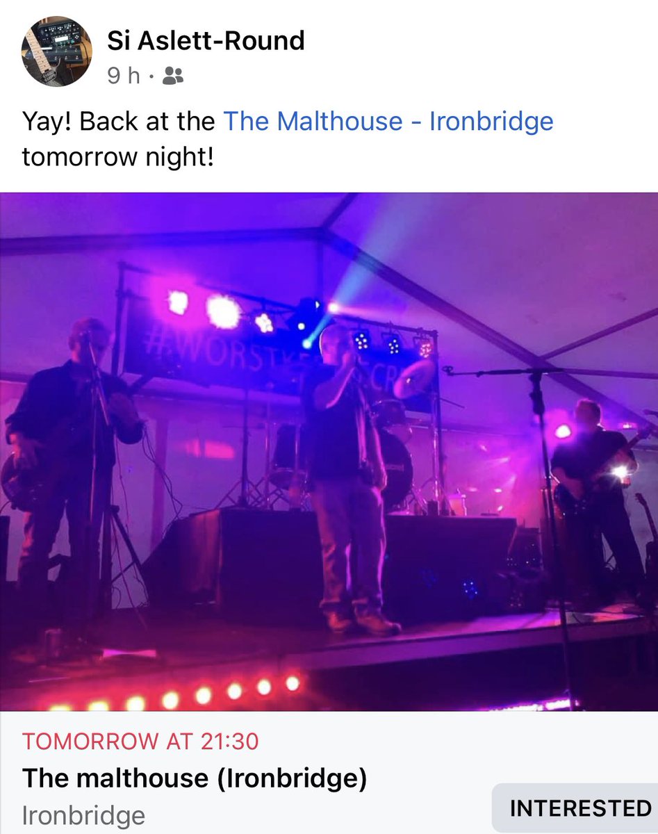 St Locks on Twitter "RT SiRound Dont usually advertise the band here