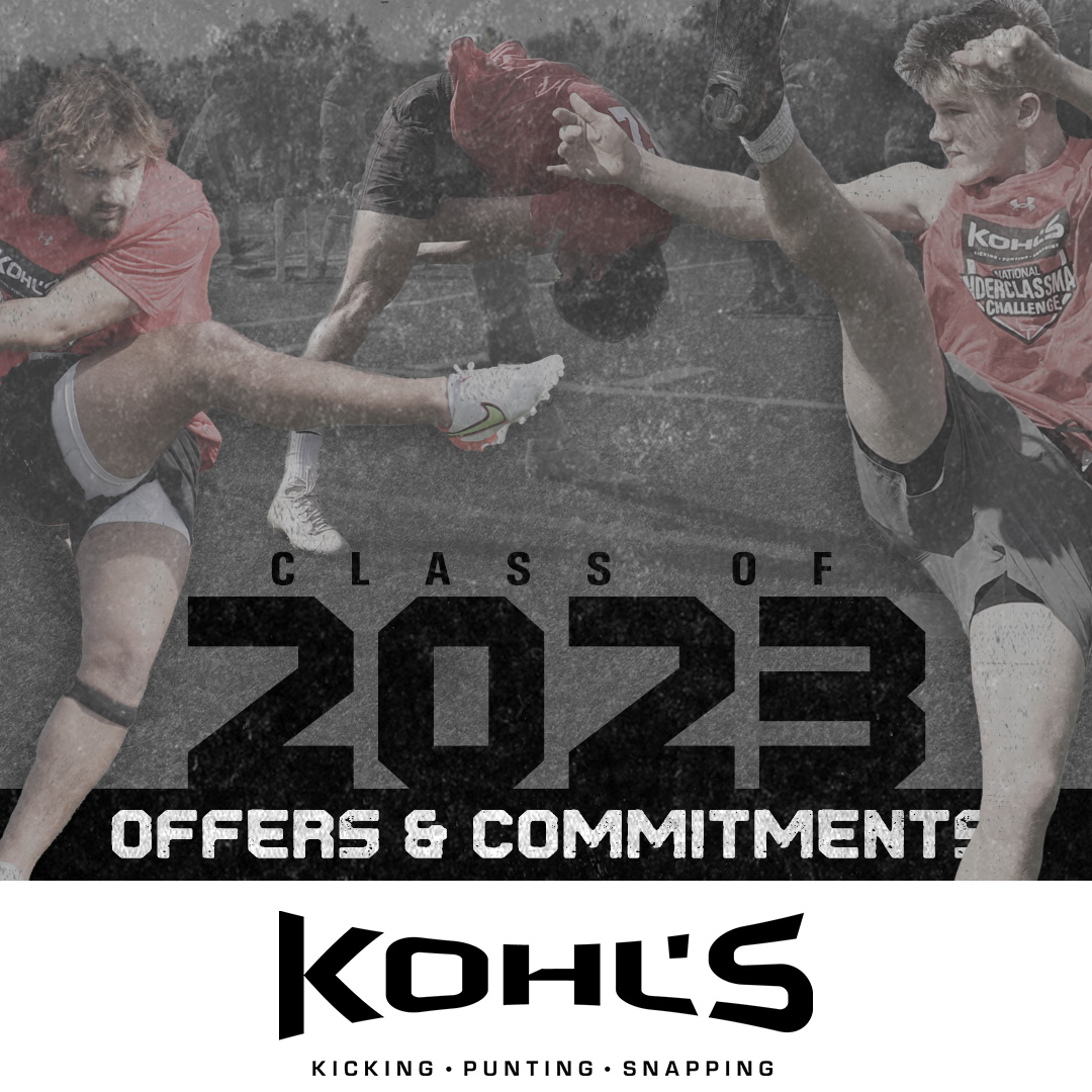 Kohl's Kicking Camps (KohlsKicking) / Twitter