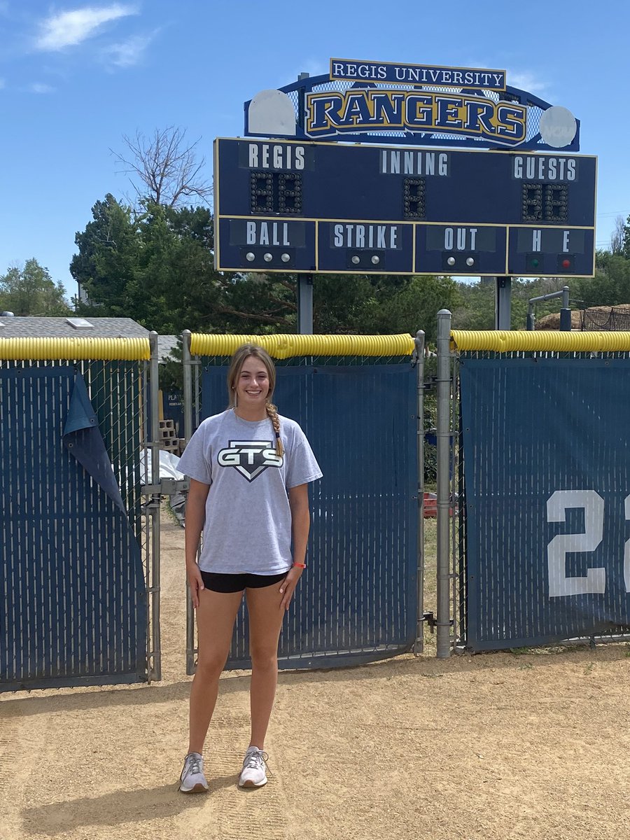 Thank you Coach <a href="/Lexi_Loo27/">alexa</a> for having me on campus! I really appreciated you showing me all <a href="/RegisSoftball/">Regis Softball</a> has to offer!