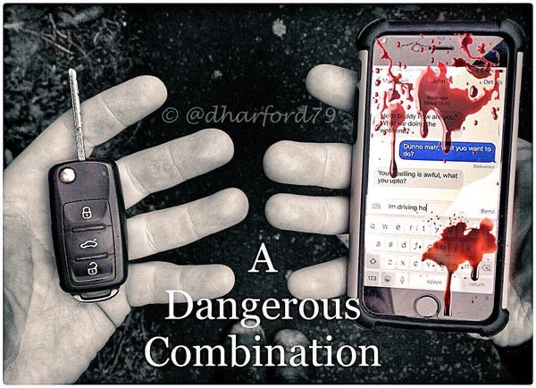 If 6 points & a £200 fine isn’t enough to stop you using a phone whilst driving, what about having a conscience? 

Could you live happily knowing you killed or seriously injured someone - because of a mobile phone? 

I couldn’t! 

#PutThePhoneAway #RoadSafety #ItCanWait