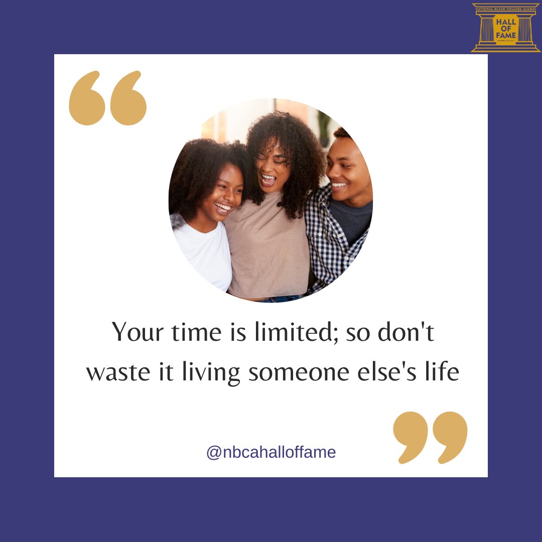 nbcahalloffame's tweet photo. What you do matters. Find your passion and follow it.
HBCU Alumni - What do you need to help you succeed?
#Time #nbcahof #nbachalloffame #hbcugrad
#blackexcellence #college #blackbusiness https://t.co/TdofsEtXiy