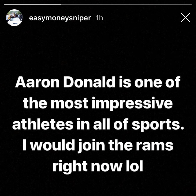 RamsNFL's tweet image. Just gonna leave this screenshot from 2018 here...